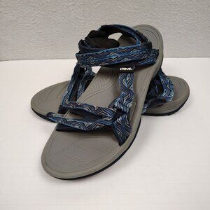 Teva Terra Fi Lite Hiking Sandals Womens 10.5 Blue
